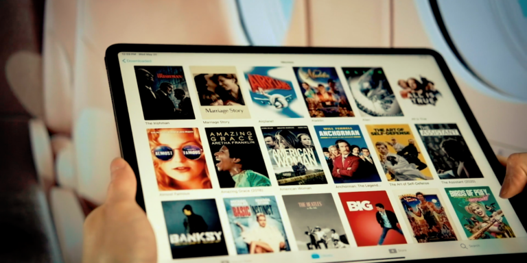 inflight entertainment at your service