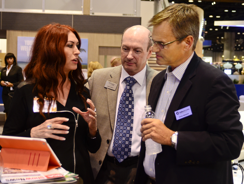 sonia greteman at nbaa 2014 with dallas air motive