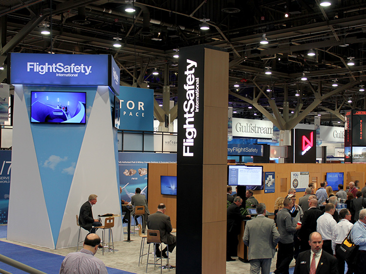 FlightSafety videos showcasing products