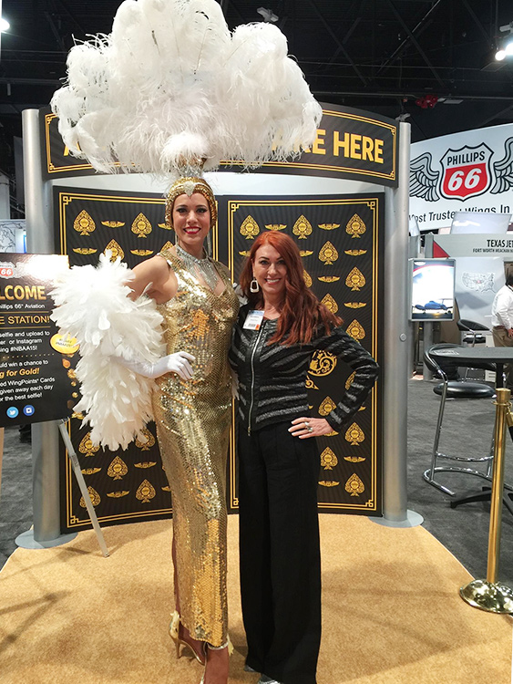 Phillips 66 selfie station