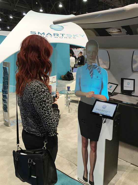 SmartSky virtual spokesperson