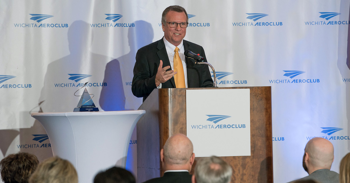Yingling Aviation CEO Lynn Nichols Friend to Wichita, Industry